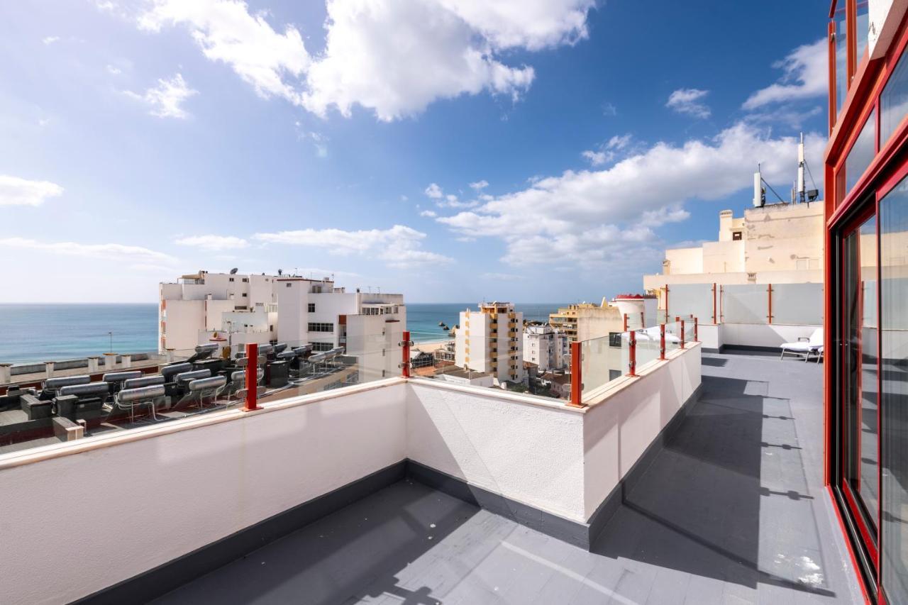 Appartement Luxueux 4 Pieces, Terrasse 120M2 Vue Mer Praia Da Rocha Портиман Екстериор снимка